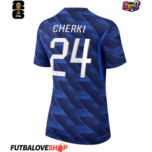 Dres Francúzsko Rayan Cherki #24 Domáci pre Ženy MS 2026 Krátky Rukáv